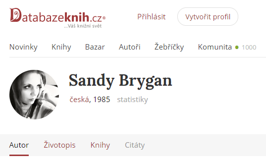 Sandy Brygan Databaze knih
